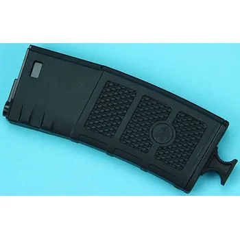 G&P Zásobník M4/M16 na 130 ran FROG s rychlovytahováním, tlačný - černý