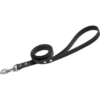 Vodítko pro psa FIREDOG BioThane vodítko 19mm 1,2m s ručkou Barva: Černá