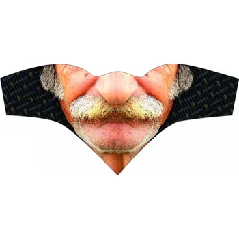 Šátek šátek HAVEN trojcípý Bugaboos Moustache (šátek HAVEN trojcípý Bugaboos Moustache)