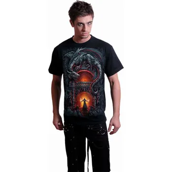 Pánské tričko Tričko s drakem Spiral DRAGON'S LAIR XXXXL LG214601 Velikost: 3XL