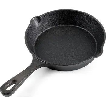 Dutch Oven Litinová pánev Ø16cm, pánev na oheň s rukojetí