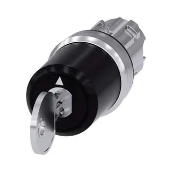 Stykač SIEMENS Hlavice ovládací 3SU1050-5LM01-0AA0 s klíčem 3SU1050-5LM01-0AA0