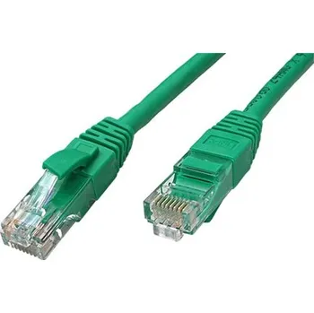 Síťový kabel Lindy UTP patchkabel kat. 6, 10m, zelený (48052) - 21.43.1593