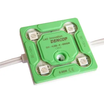 Příslušenství pro LED osvětlení LED Modul DXI-4-S SMD5050 12V DC 0,96W IP68 zelená