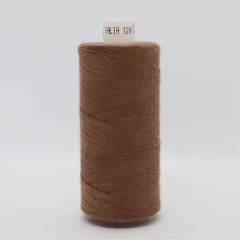Nit Ariadna Polyesterová niť Talia 120 - 1000m hnědá 771