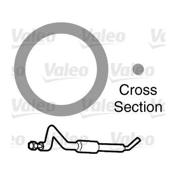Chladič motoru Těsnění, potrubí chladiva VALEO 509181