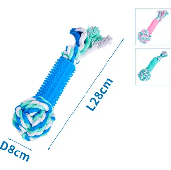 Hračka pro psa Bavlněné lano + TRP 3x28cm