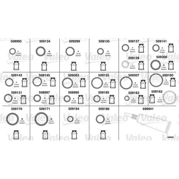Provozní kapalina Sada na opravy těsnicích kroužků VALEO 698929