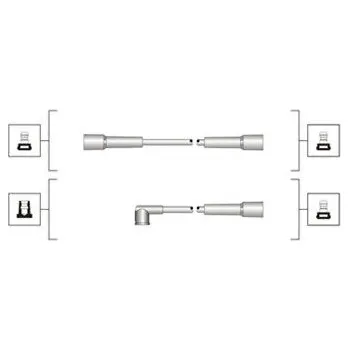 Zapalovací kabel Sada kabelů pro zapalování MAGNETI MARELLI 941319170042
