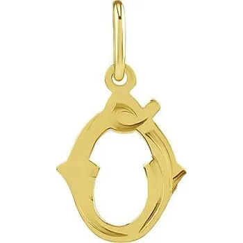 Přívěsek Zlatý přívěsek písmeno O SILVEGOBG10289O