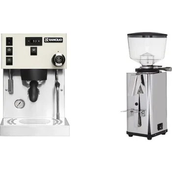 Kávovar Rancilio Silvia PRO X, white + ECM S-Manuale 64