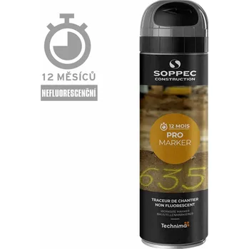 Barva ve spreji Značkovací sprej Nefluorescenční Pro Marker - šedý sprej Pro Marker 500ml