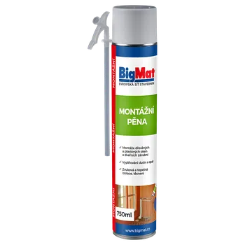 Montážní pěna Montážní pěna BigMat trubičková, 750ml