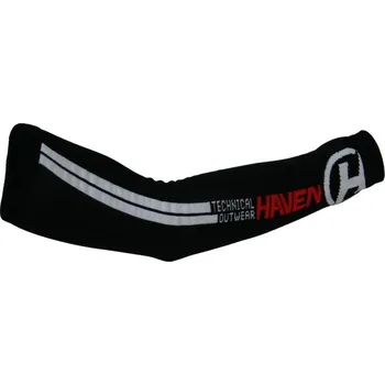 Cyklistické návleky návleky na ruce HAVEN SOFTIES černo/bílé (návleky na ruce HAVEN SOFTIES černo/bílé)