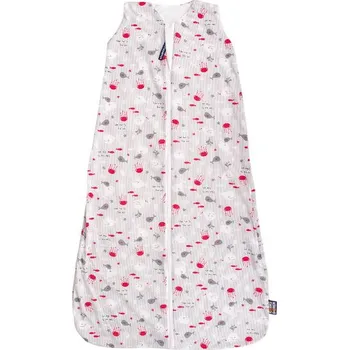 Kojenecký overall Kaarsgaren Letní spací pytel šedý rybičky 100 cm bambus