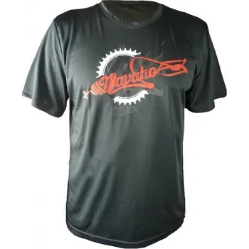 Cyklistika dres krátký pánský HAVEN NAVAHO černo/červený (dres krátký pánský HAVEN NAVAHO černo/červený)