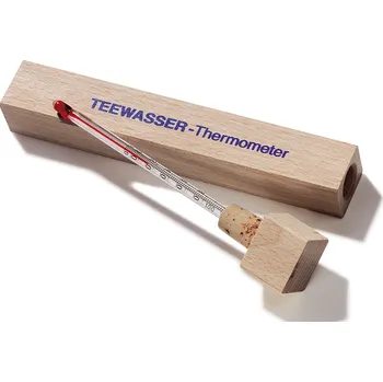 Dávkovač nápoje Cha Cult Čajový teploměr dřevěný