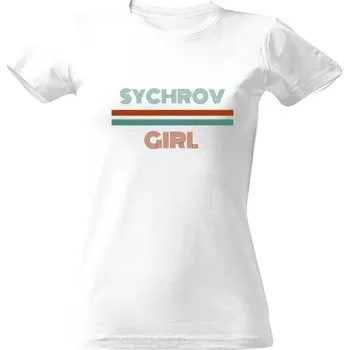 Dámské tričko Tričko s potiskem Tričko Sychrov girl dámské