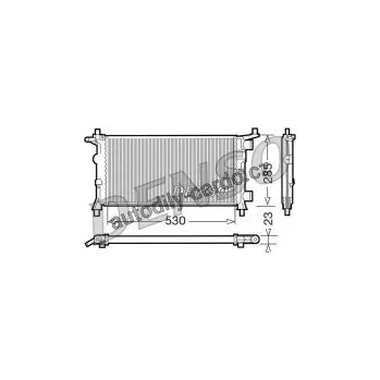 Chladič motoru Chladič motoru DENSO (DE DRM20041)
