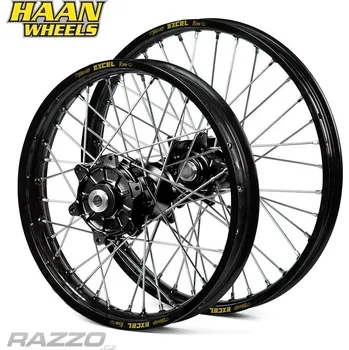Kolo pro motocykl Sada kol HaanWheels BMW F800 GS - Excel Black 21x2,15 + 18x4,25 / Black Hub