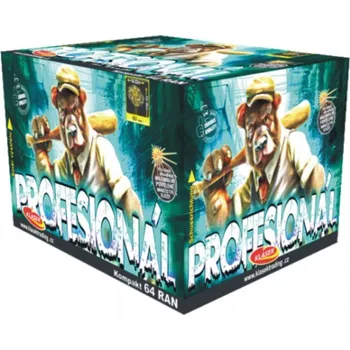 Zábavní pyrotechnika Profesional 64 ran multikalibr