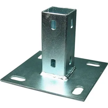 Stavební profil Držák transparentu kotvící krátký 100mm