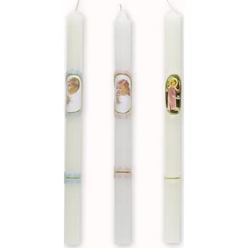 Svíčka svíčka kostelní č.2 růžová