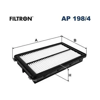 Vzduchový filtr Vzduchový filtr FILTRON AP 198/4