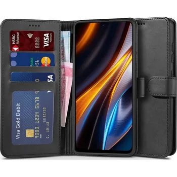 Náhradní díl pro mobilní telefon Kryt Tech-Protect Wallet Xiaomi Poco X4 GT black