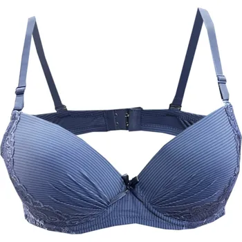 Dámské spodní prádlo Numberoplus Dámská vyztužená podprsenka s kosticí - DiaHy Barva: Šedá, Velikost: 80C