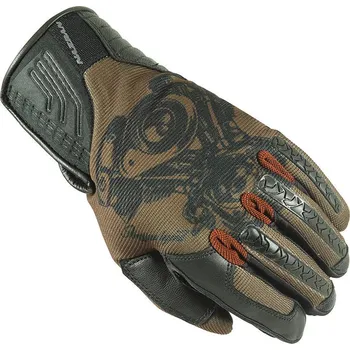 Moto rukavice Rukavice Nazran Race Mechanic flathead black vel. L