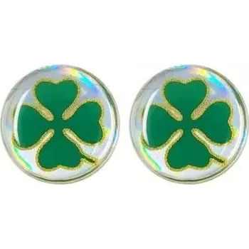 samolepka Sada 3D samolepek Quadrifoglio - čtyřlístek 21mm