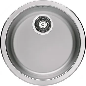 Nerezový dřez dřez nerez kruh dekor 450 3 1/2