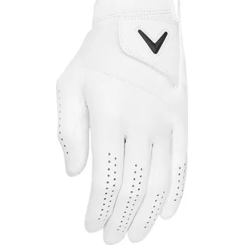 Golfové rukavice Callaway Tour Authentic pánská golfová rukavice bílá, pravá (pro leváky), XL