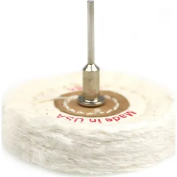 Lešticí kotouč Daitex s.r.o. Leštící hadrový radiální kotouč bílý 80x15x3mm