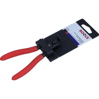 Kleště Rooks Externí Segerové kleště, zahnuté 140mm, Fi 10-25mm, Pin Suj2 1,3mmm OK-07.1009