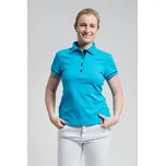 Dámské polo CityZen tyrkysové Velikost: 40
