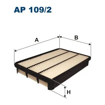 Vzduchový filtr Vzduchový filtr FILTRON AP 109/2