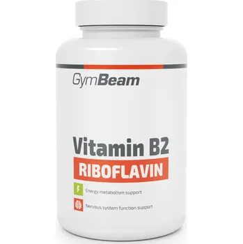 GymBeam Vitamín B2 (Riboflavin) 90 kaps. 90 kaps.