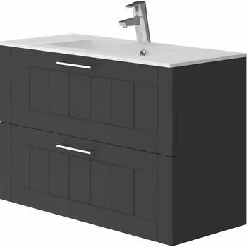 Koupelnový nábytek Lavedo Ossy 80 koupelnová skříňka s umyvadlem, grafit POSLEDNÍ KUS