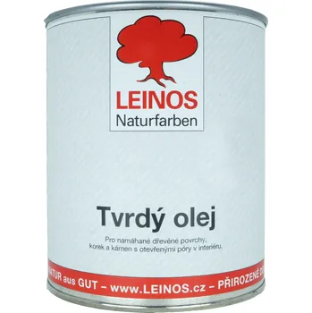 Olej na dřevo LEINOS naturfarben LEINOS 240.101 Tvrdý olej na dřevo sytě bílý 0,75 L