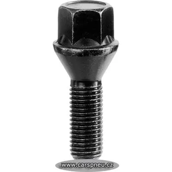 Šroubek na kolo Šroub - M12x1,25x26 - kužel 60° - klíč 17 (M1225KE26W, SCC)