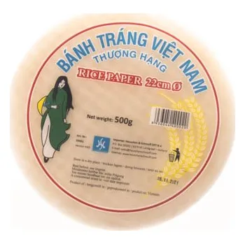 Umělecký papír Rýžový papír bílý kulatý 22 cm