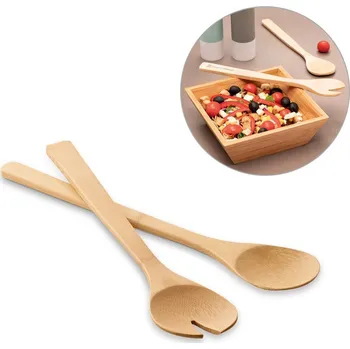 Příbor SALVY. Sada 2 servírovacích příborů na salát bez potisku bez potisku 3 bez potisku