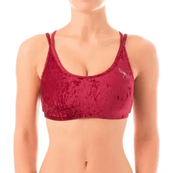 Dragonfly,Nicole sametový top 22, červená XS