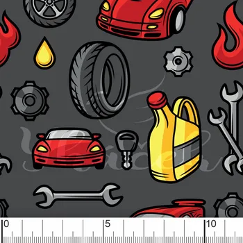 Zakázkový tisk, softshell, kočárkovina... Motoristům Látky k tisku: Kočárkovina