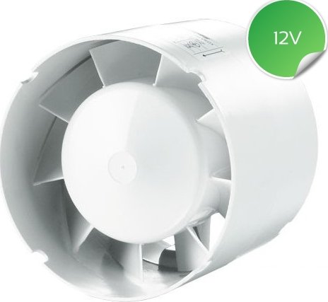Potrubní ventilátor Vents 100 VKO1 12 na 12V
