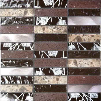 Obklad SKP Italian Style GmbH + Co. KG Concept Vario SKY 353 marrone 29,8x29,8x0,8 mozaika