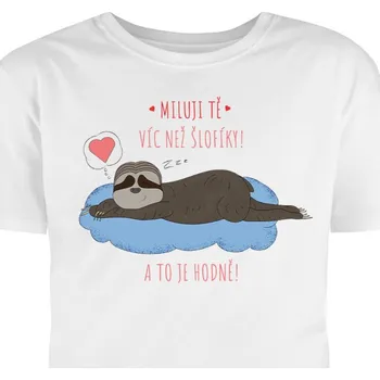 Dámské tričko Hütermann Tričko s lenochodem: Šlofík