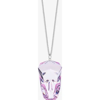 Náhrdelník Preciosa ocelový přívěsek That’s Me, český křišťál, růžový